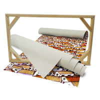 VILLAGE - Quadro stampato su Canvas e montato su telaio in legno Misura: 50x70 cm