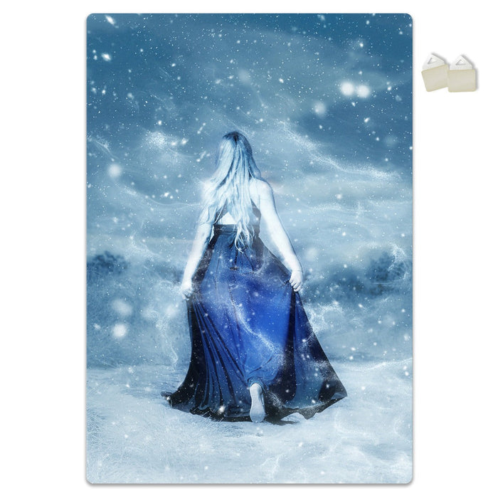 WALK IN THE SNOW - POSTER in PVC da 3mm Misura: 70x100 cm
