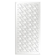 WEAVING - Pannello in PVC traforato - Parasole Colore: bianco, Misura: 73x148 cm