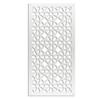 WHEELS - Pannello in PVC traforato - Parasole Colore: bianco, Misura: 47x94 cm