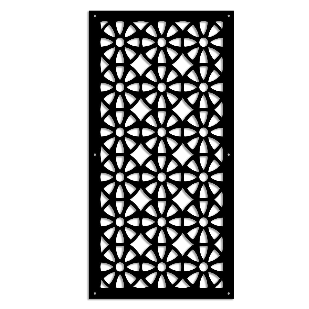 WHEELS - Pannello in PVC traforato - Parasole Colore: nero, Misura: 73x148 cm