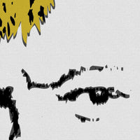 Winston Churchill - Banksy - Quadro stampato su Canvas e montato su telaio in legno Misura: 70x100 cm