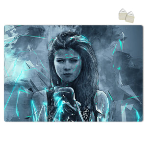 WOMAN PAINT - POSTER in PVC da 3mm Misura: 70x100 cm