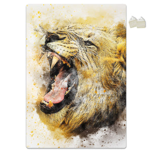 YOUNG LION - POSTER in PVC da 3mm Misura: 70x100 cm