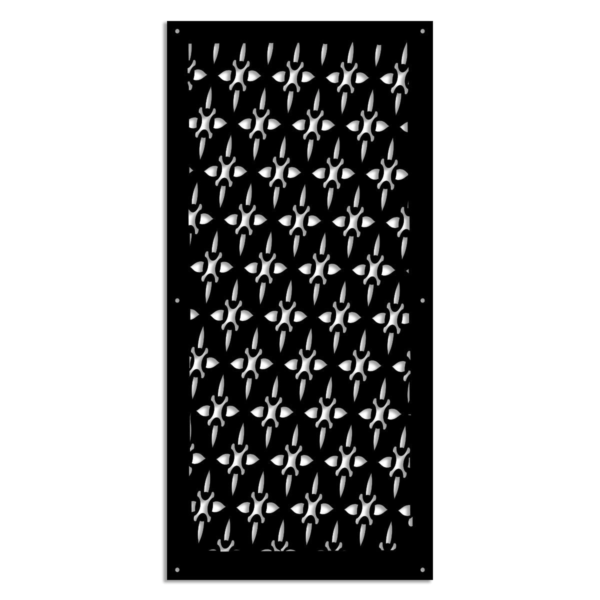 ZED - Pannello in PVC traforato - Parasole Colore: nero, Misura: 50x150 cm