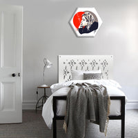 ZED - Pannello in PVC traforato - Parasole Colore: bianco, Misura: 98x98 cm