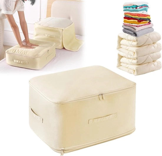 Organizzatore autoaccartocciante, spaziale e compattabile, 52 x 42 x 60 cm Borsa per coperte, compressore per coperte, coperte, compressione abbigliamento