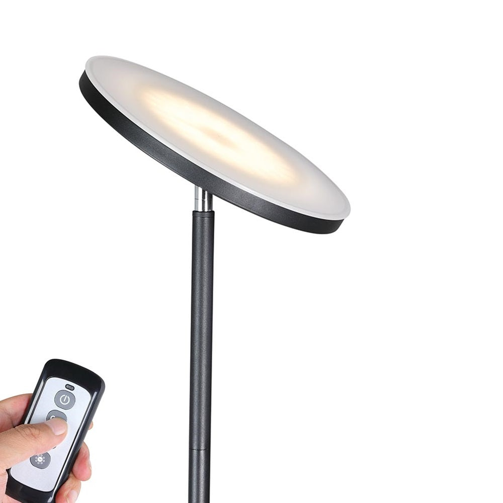 Lampada Piantana Led Dimmerabile 30W 2500LM Telecomando e Luce Regolabile H175cm