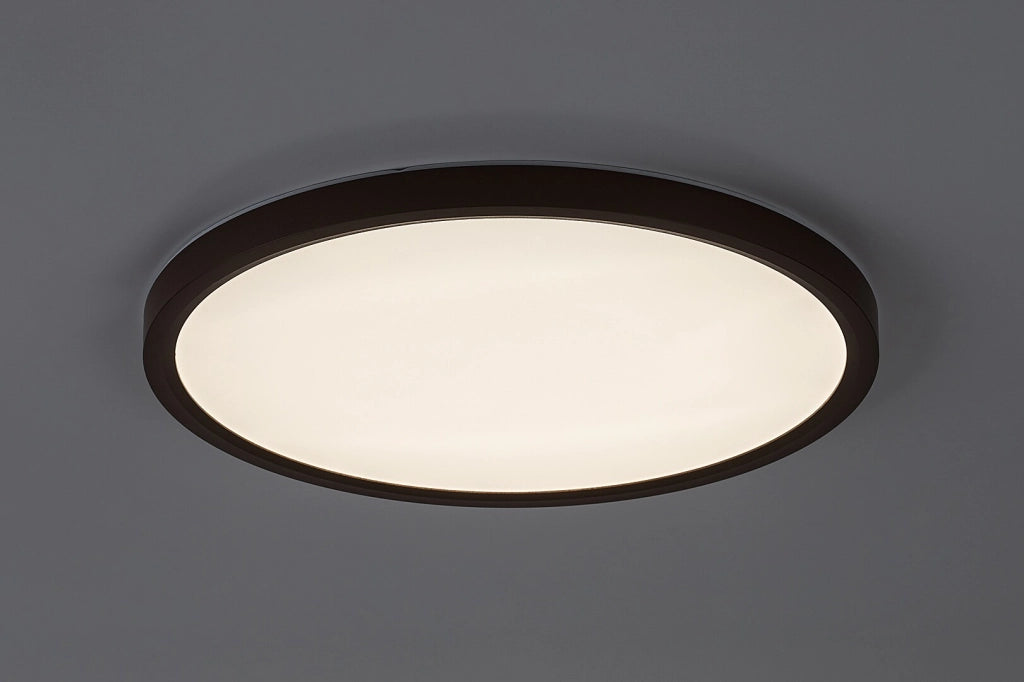 Plafoniera esterna LED 24W rotonda marrone Rabalux Lautrec