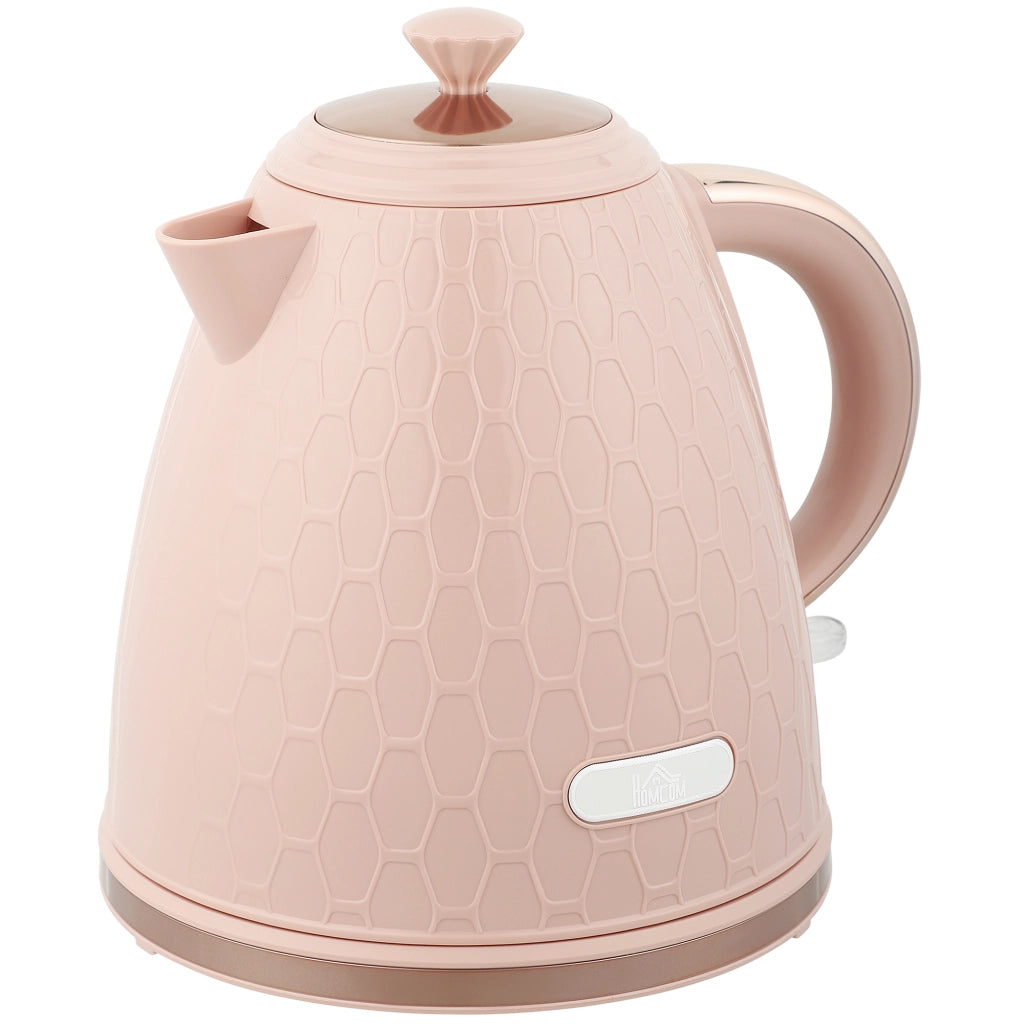 Bollitore Elettrico 1.7L ¨C zephmum ¨C 2200W, Rosa Chiaro