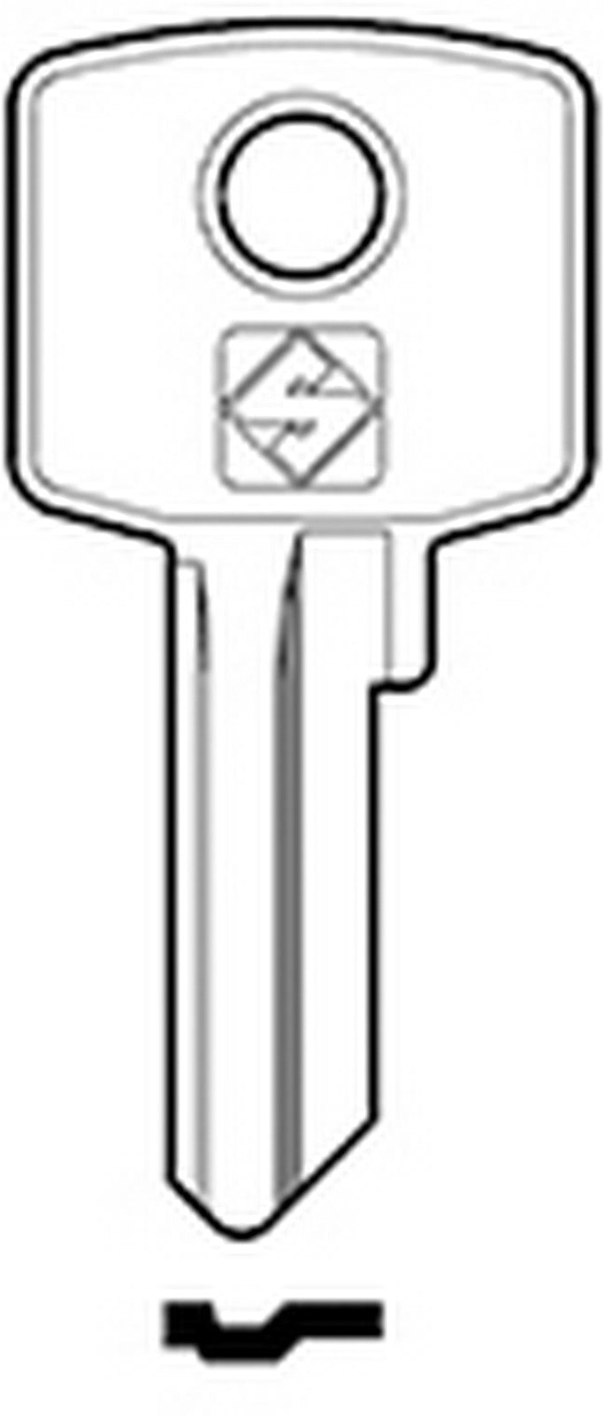 chiavi silca art. cis2 olc gr.2/3 cod:ferx.12195