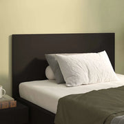 Testiera per Letto-Testata-Testiera Decorativa Nera 120x1,5x80 cm in Legno Multistrato