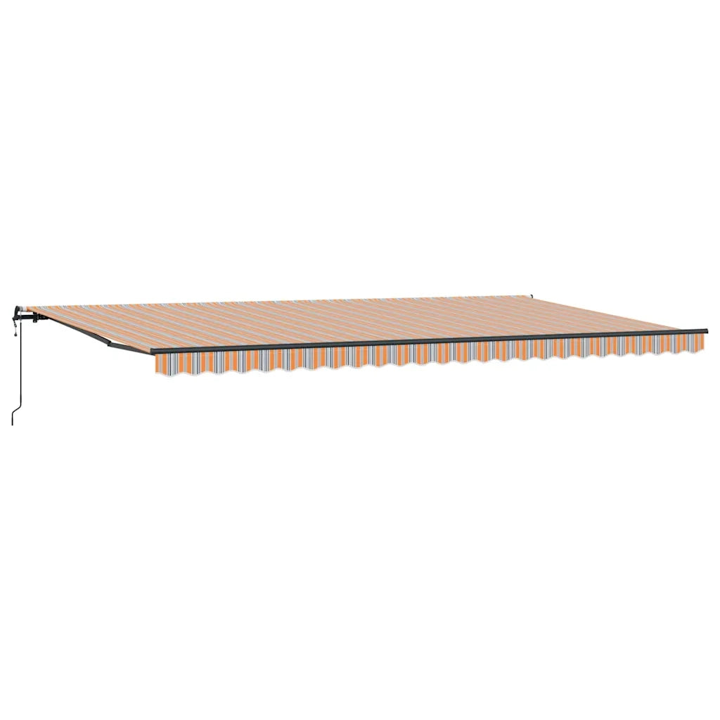 vidaXL Tenda Retrattile Multicolore 600 × 350 cm Tessuto
