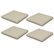 Set di 4 cuscini per sedie ¨C zephmum ¨C beige 47x47 cm