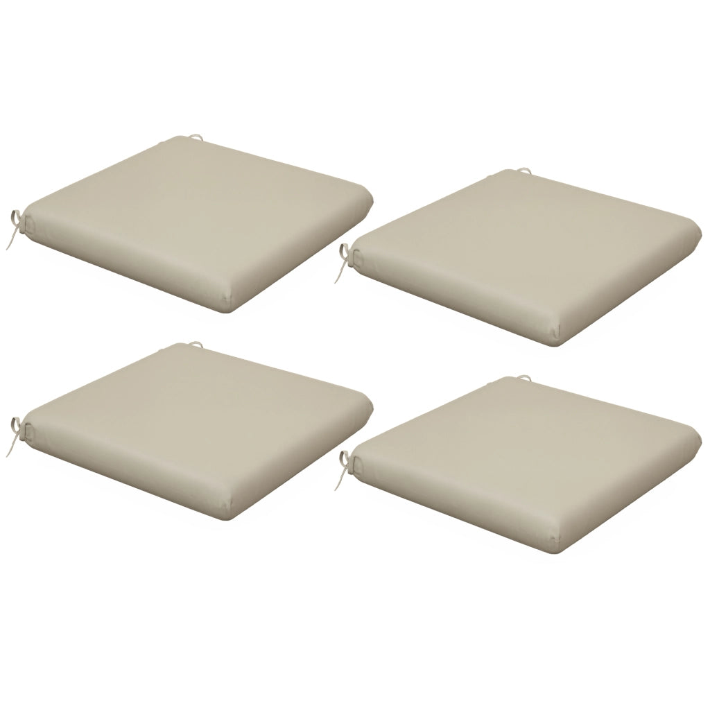 Set di 4 cuscini per sedie ¨C zephmum ¨C beige 47x47 cm