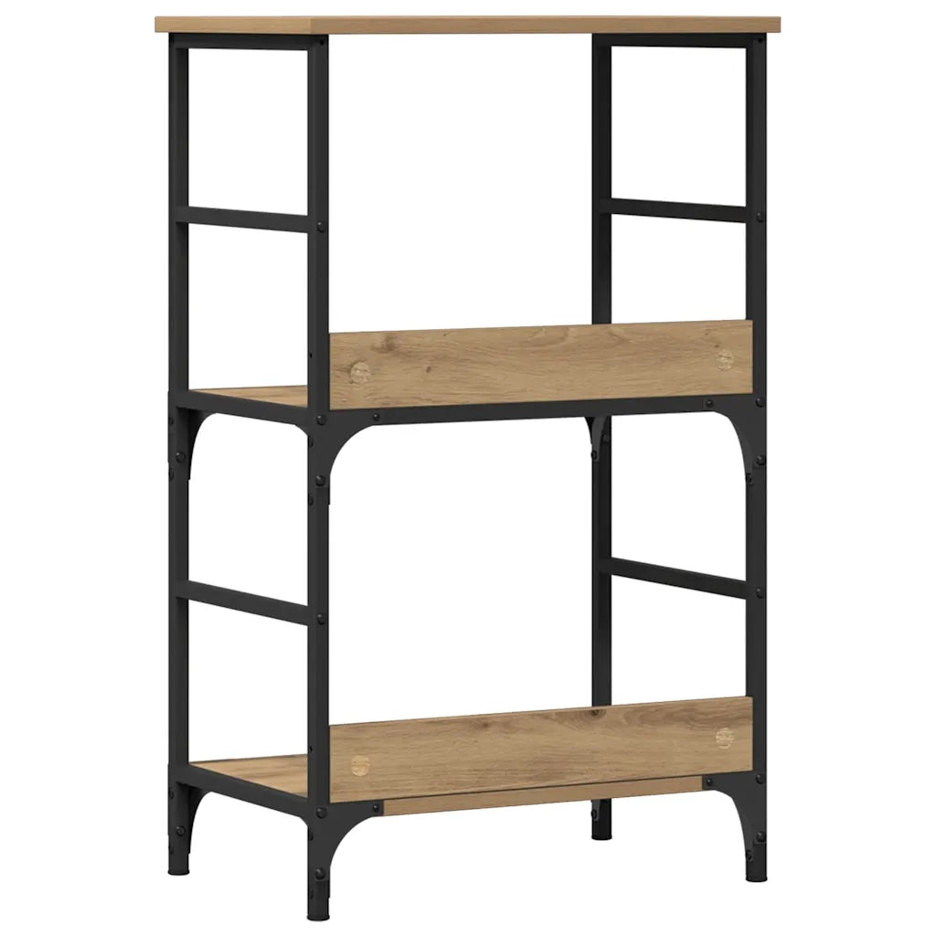 Libreria Rovere Artigianale 50x33x82 cm Legno Multistrato 857465