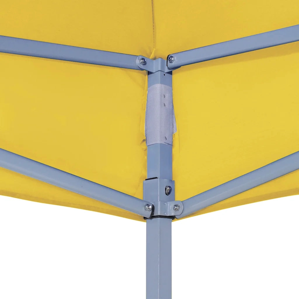 Tetto per Tendone per Feste 2x2 m Giallo 270 g/m2 CFW5807011