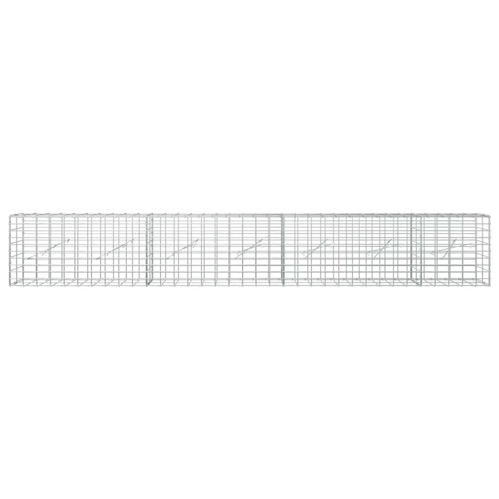 Gabione con Filo da 3,5 mm e Rete da 5x10 cm 350x10x50 cm 3462505