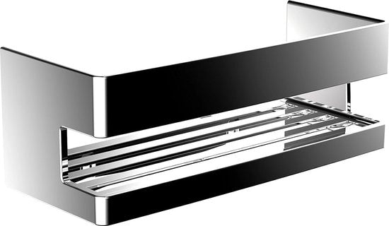 Tappo per doccia in metallo di alta qualità, per forare, con maniglia di doccia per accessori da bagno, finitura cromata, tappo per doccia da parete, robusto