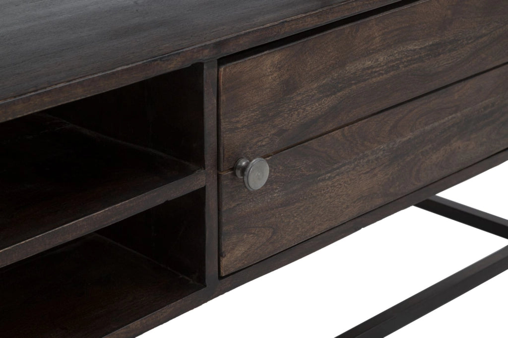 P/TV BURN CM 120X40X55 (LEGNO DI ACACIA NILOTICA)