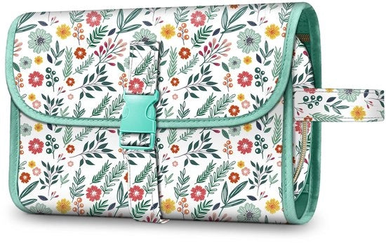 Borsa di Cose da Bagno Portatile per Ragazze e Donne - Organizzatore di Trucchi Idrorepellente Grande