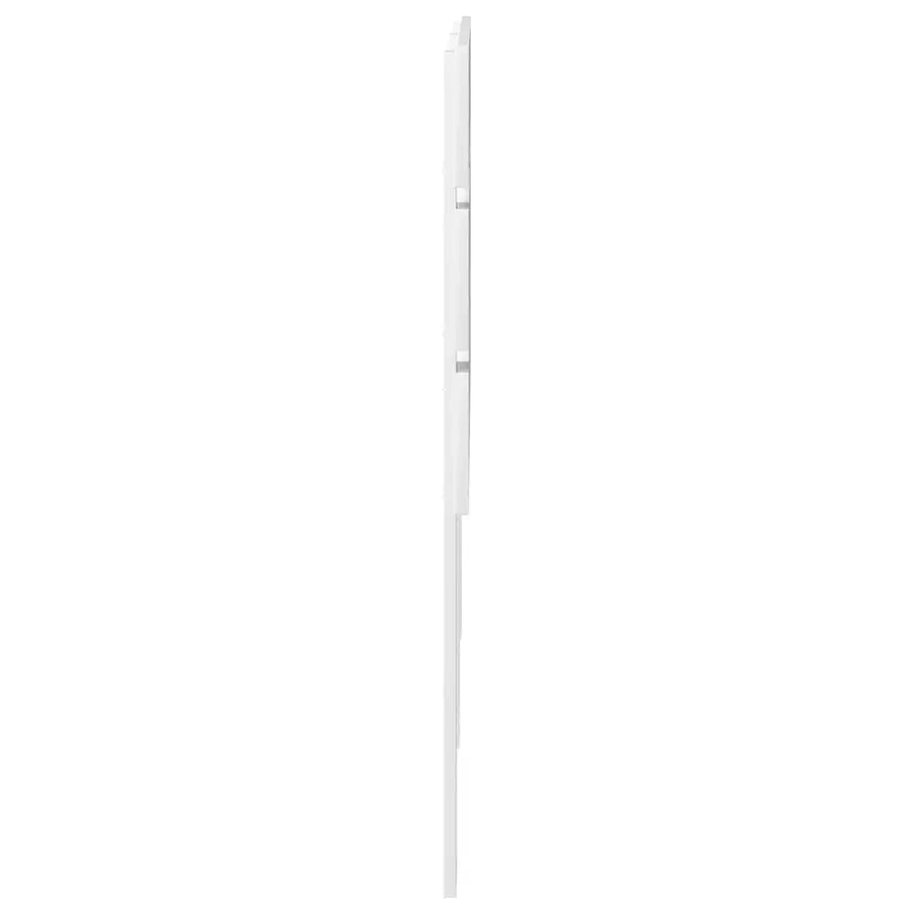 Testiera-Testata-Testiera Decorativa Bianco 150 cm Legno multistrato 451692