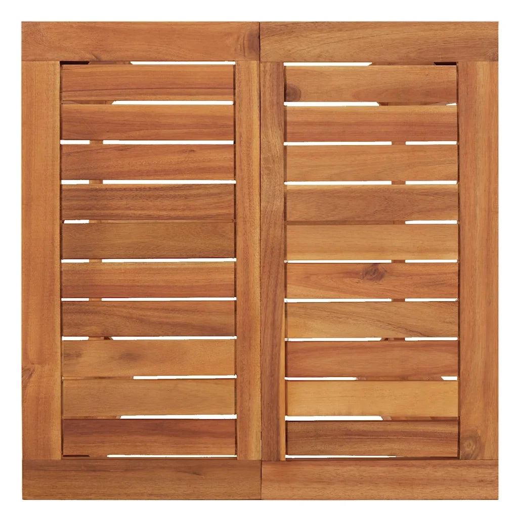 Tavolo da Bar da Giardino | Tavolino da esterno 60x60x105 cm Legno Massello di Acacia