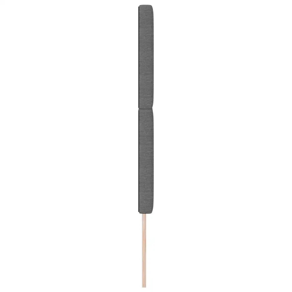 Testiera LED con testiera Grigio chiaro 160 cm Tessuto in Cords 3338330