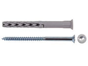TASSELLO IN NYLON PROLUNGATO SXRL-WT IS- - ø mm. 8x80 vite ø mm.5,5x90 TORX T30 - 50 pezzi FISCHER
