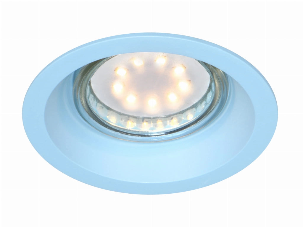 Faretto da soffitto Candellux SA-12 blu GU10 35W IP20