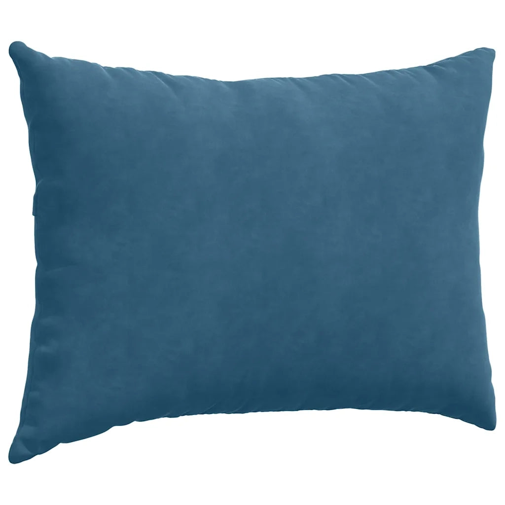 Cuscini da Divano 2 pz | Cuscini per sedie Blu 70 x 50 cm Tessuto in Cords