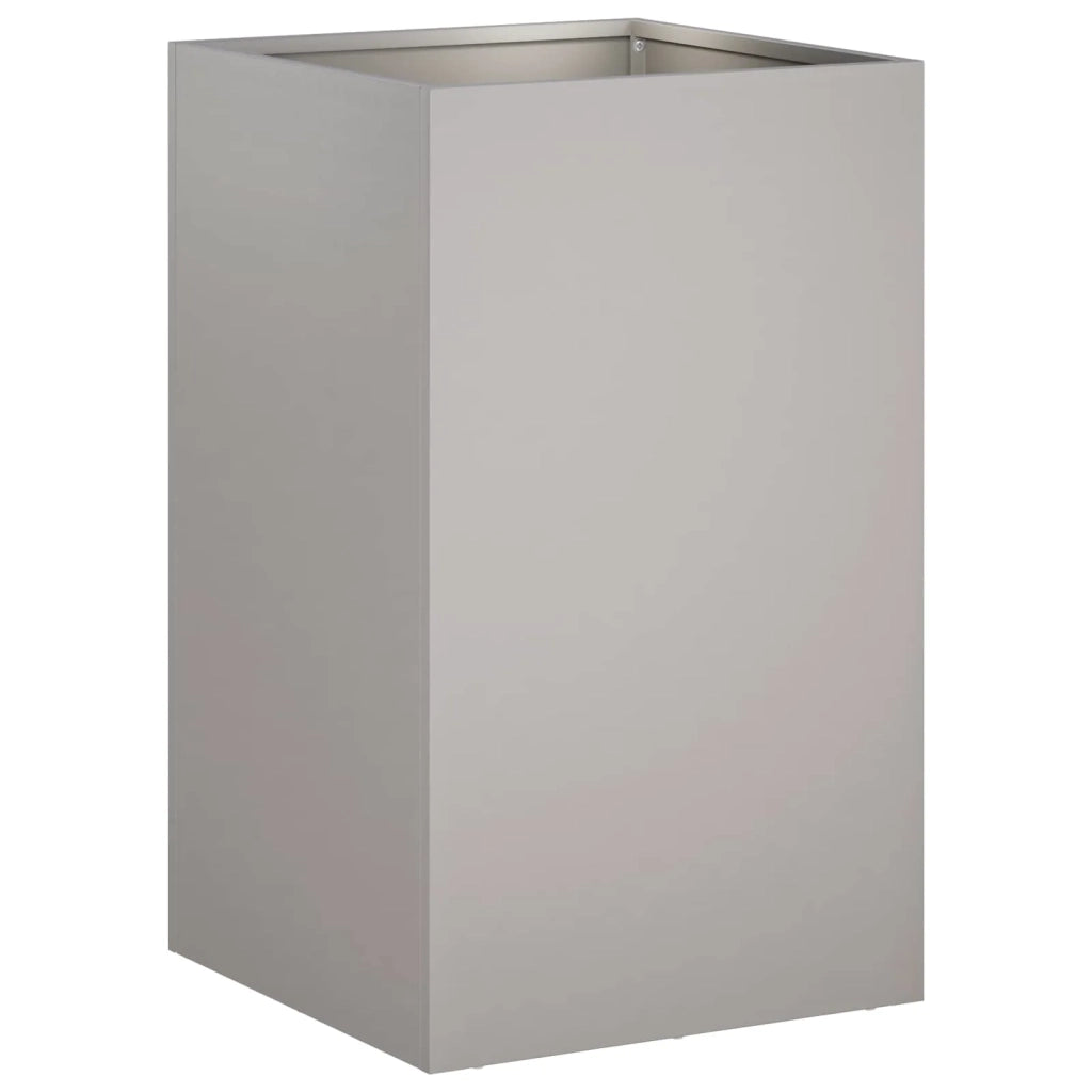 Vaso da giardino 2 pz Ruggine 30 x 30 x 50 cm Acciaio Corten 8005357