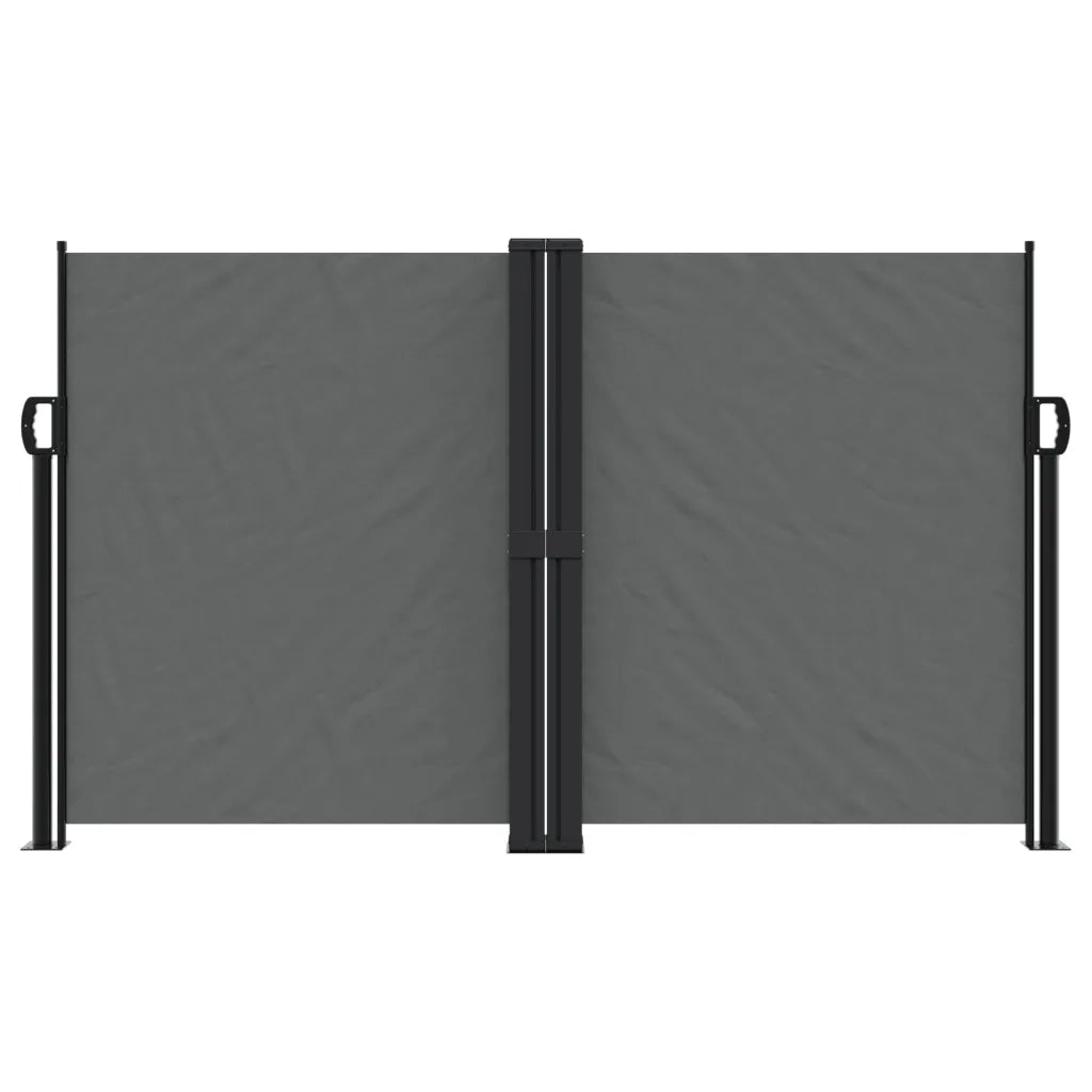 Tendada Sole Laterale Retrattile Antracite 140x600 cmcod mxl 91739