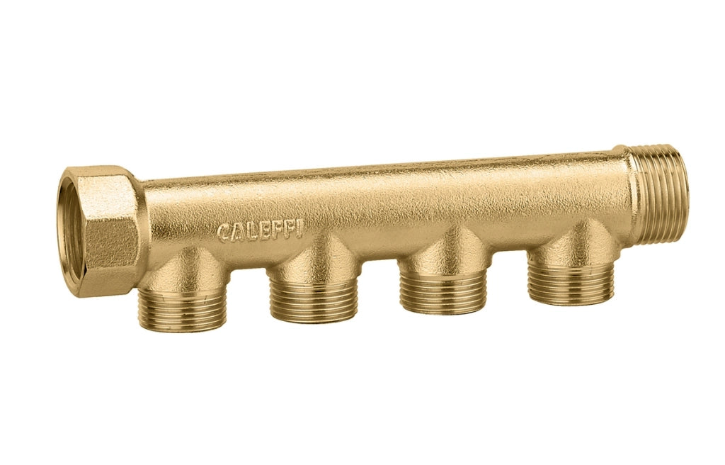COLLETTORE COMPONIBILE DERIVAZIONI MASCHIO- 3/4 x 5 deriv.- CALEF- pezzi 1