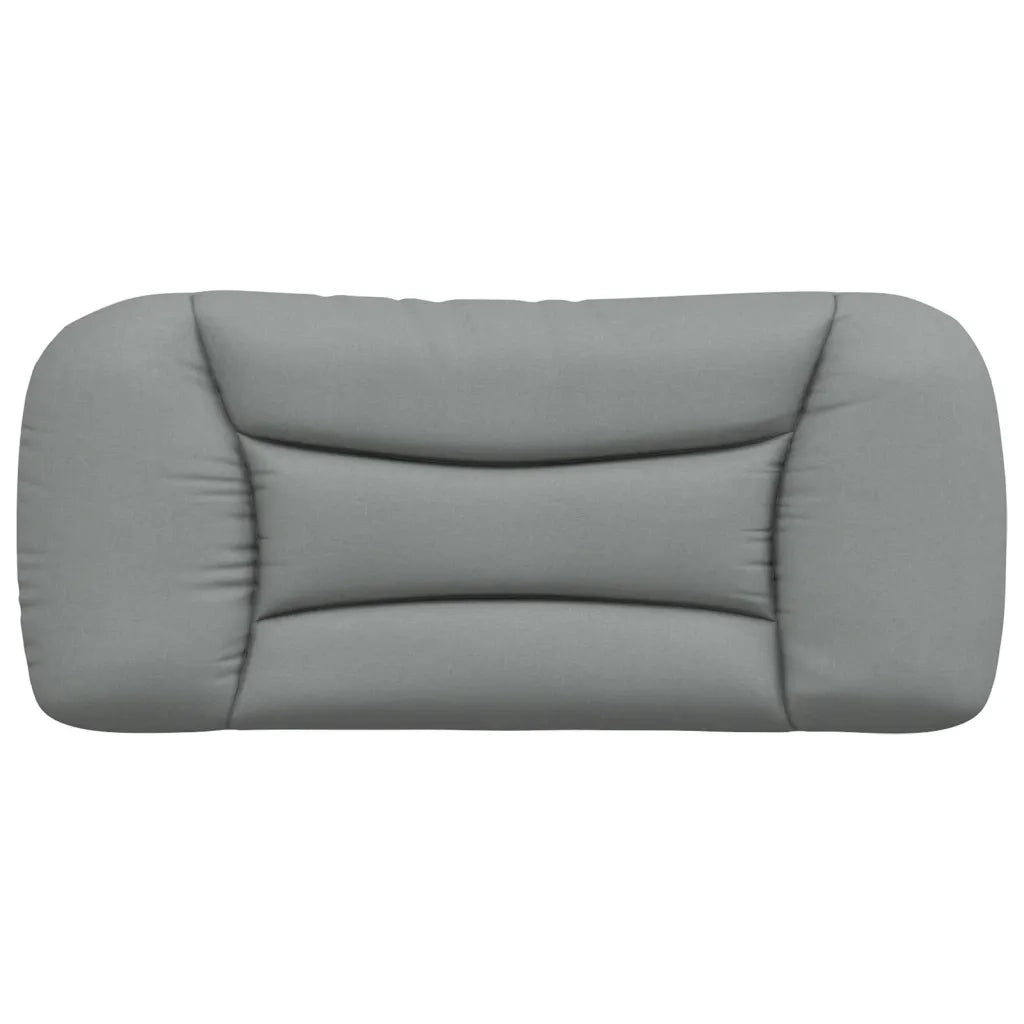 Cuscino Testiera Hvar Grigio Chiaro 80 cm in Tessuto CFW8886469