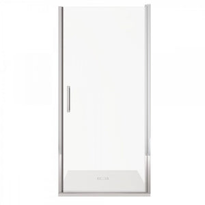 Porta Doccia apertura unico battente in Cristallo 6 MM anticalcare - Misura: 90 x 195 h (AdattabilitÃ  88-90 cm)