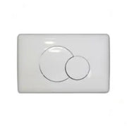 Placca di scarico doppio tasto bianca 5102810 Faismilani