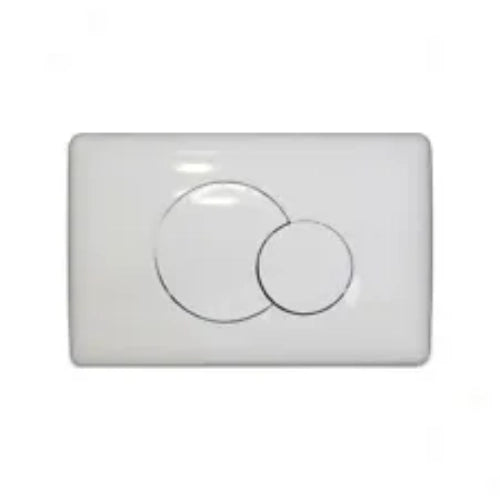 Placca di scarico doppio tasto bianca 5102810 Faismilani