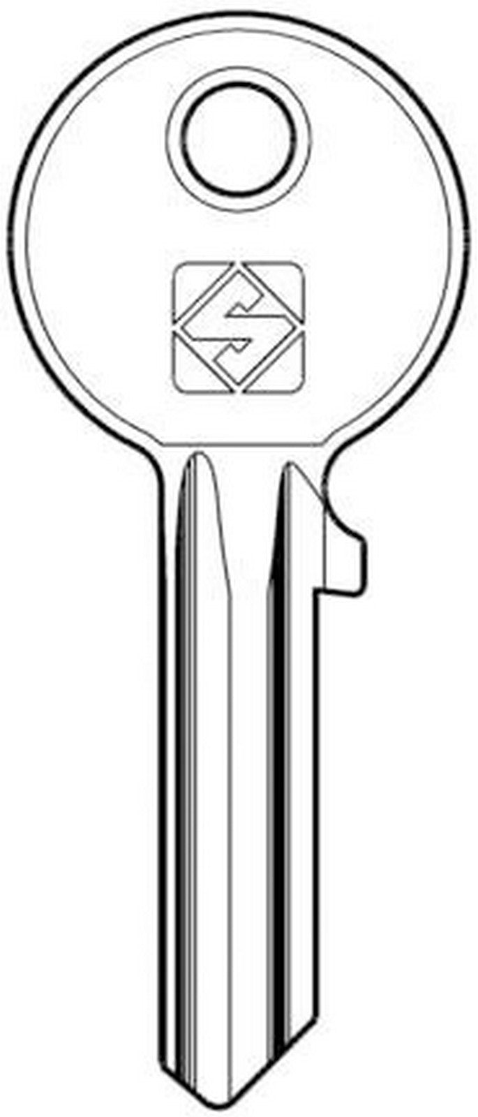 chiavi silca art. cs7 olc gr. 2/2 cod:ferx.12207