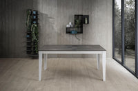 Tavolo Allungabile 156/316x90x76 cm in Melaminico Big Grigio