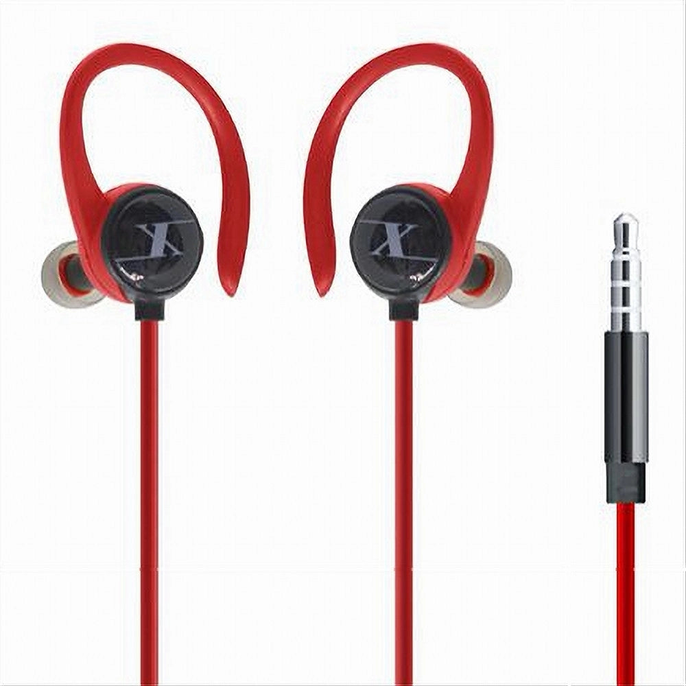 Trade Shop - Auricolari Maxtech Cuffie Con Microfono Orecchio Smartphone Portatili  Au-6t008 -