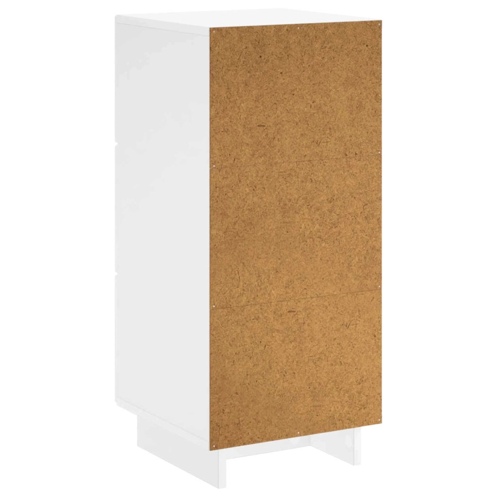 Credenza Bianco Lucido 33,5 x 34,5 x 75 cm Legno ingegnerizzato 8011517