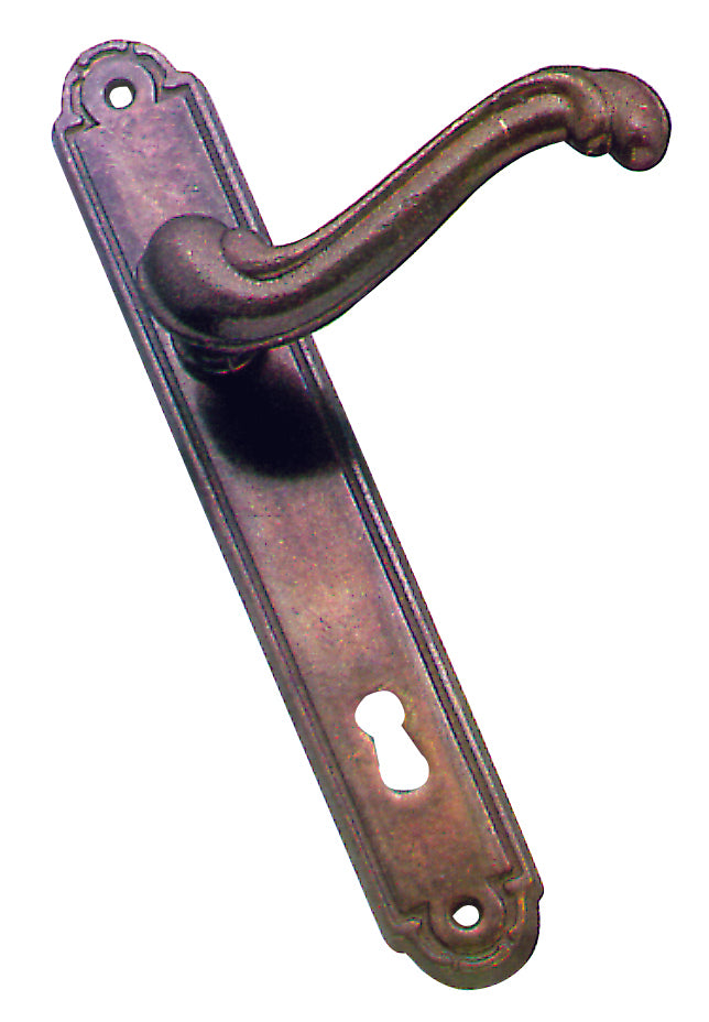 Maniglia barocco con placca  foro patent (4 pezzi) - 