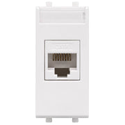 Presa rj45 cat 6 utp non schermata serie s44 per reti veloci