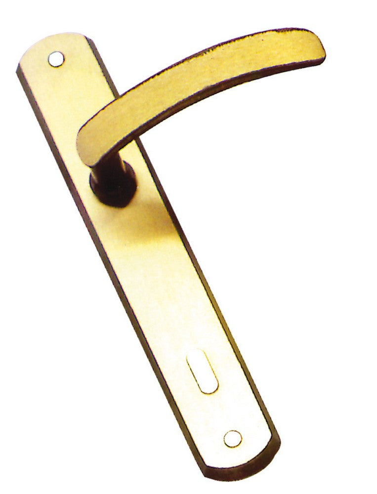maniglia inca con placca quadro 8  foro patent cod:ferx.vit12341