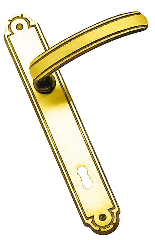 maniglia maya con placca quadro 8  foro patent cod:ferx.vit5356