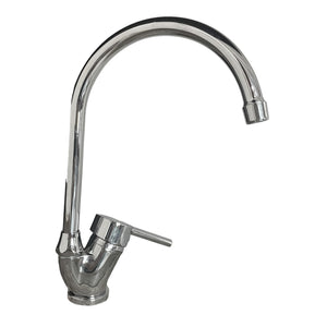 Rubinetto miscelatore con canna ombrello per cucina