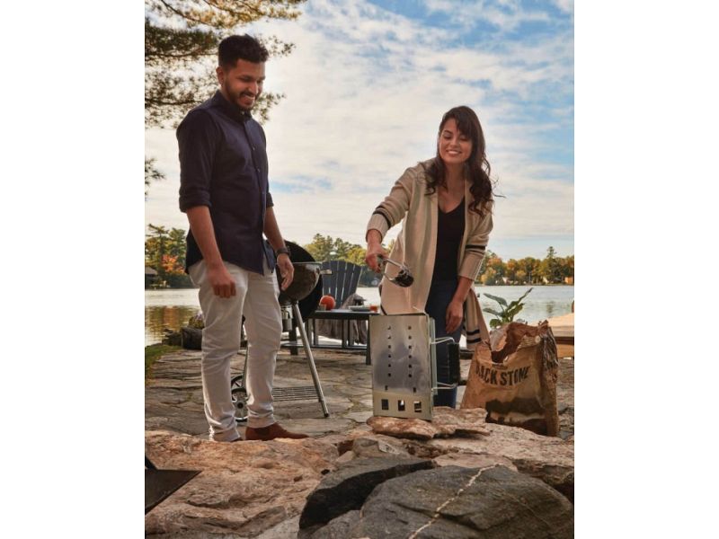 Barbecue a carbone Kettle Napoleon NK22CK-L griglia inox 57cm