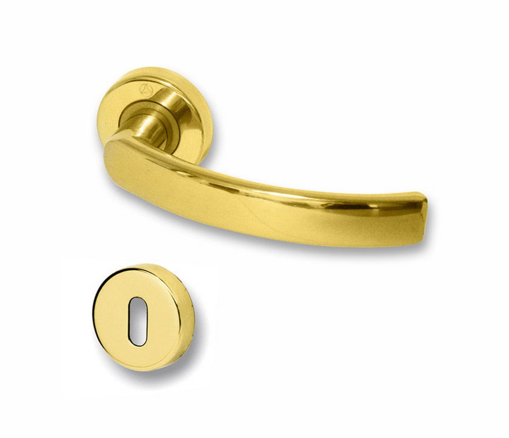 maniglia idea con rosetta cromo satinato cod:ferx.vit29882