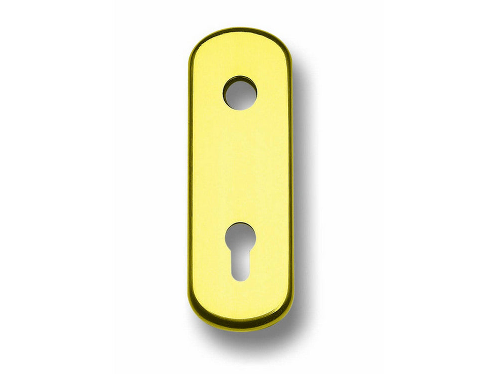 placca ghibli foro yale interasse mm.85 bronzata cod:ferx.vit37139